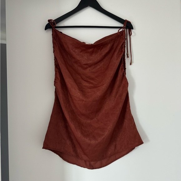 Free People Hattie Silky Tunic Top - Picture 5 of 10